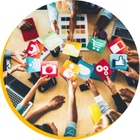 gestionnaire de media sociaux